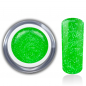 Mobile Preview: Dose grün neon Glitzer UV-Gel
